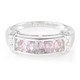 Pink Cuprian Tourmaline Silver Ring