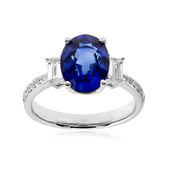 Ceylon Blue Sapphire Platinum Ring (CIRARI)