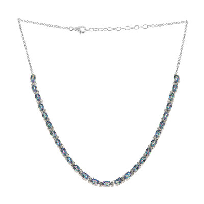 Morning Dew Topaz Silver Necklace