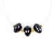 Onyx Stainless Steel Necklace