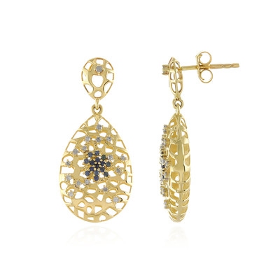 9K I4 (J) Diamond Gold Earrings (Ornaments by de Melo)