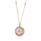 14K Freshwater pearl Gold Necklace (CIRARI)