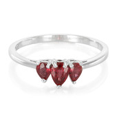 Malawi Ruby Silver Ring (Cavill)