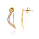 18K Flawless (D) Diamond Gold Earrings (LUCENT DIAMONDS)