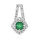 Socoto Emerald Silver Pendant