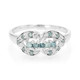 Fancy Diamond Silver Ring (Cavill)