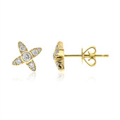 14K SI2 (H) Diamond Gold Earrings (CIRARI)