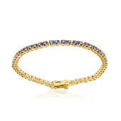 9K AAA Tanzanite Gold Bracelet