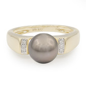 9K Tahitian Pearl Gold Ring (TPC)