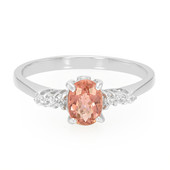 Pink Cuprian Tourmaline Silver Ring (Cavill)