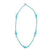 Aqua Chalcedony Silver Necklace (Dallas Prince Designs)