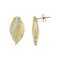 9K Zircon Gold Earrings (Ornaments by de Melo)
