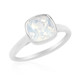 Blue Moon Quartz Silver Ring