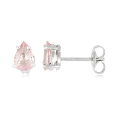 Pink Cuprian Tourmaline Silver Earrings (Cavill)