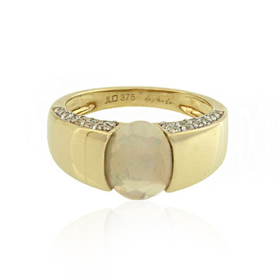 9K AAA Welo Opal Gold Ring (de Melo)