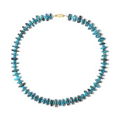 Kingman Turquoise Silver Necklace