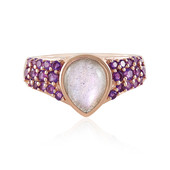 Purple Maniry Labradorite Silver Ring (KM by Juwelo)