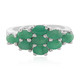 Socoto Emerald Silver Ring