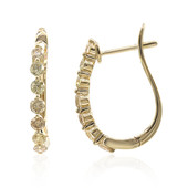 14K SI1 Fancy Diamond Gold Earrings (CIRARI)