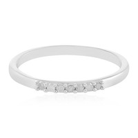 PK3 (I) Diamond Silver Ring