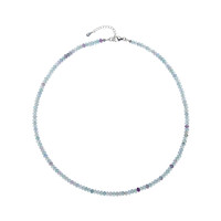 Fluorite Silver Necklace