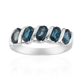 London Blue Topaz Silver Ring