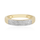 9K I2 (I) Diamond Gold Ring