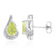 Cuprian Tourmaline Silver Earrings (Cavill)