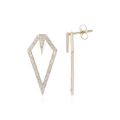 9K I3 (H) Diamond Gold Earrings (de Melo)