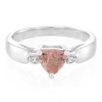 Red Apatite Silver Ring