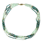 Turquoise Silver Necklace (Riya)