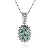 Ratanakiri Zircon Silver Necklace (Dallas Prince Designs)