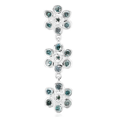 Fancy Diamond Silver Pendant (Cavill)