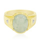 Green Jadeite Silver Ring (Annette)