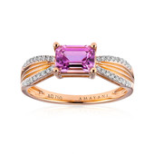 18K Pink Diaspore Gold Ring (AMAYANI)