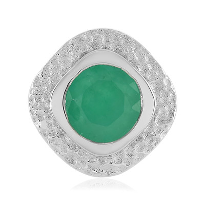 Socoto Emerald Silver Pendant (MONOSONO COLLECTION)