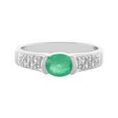 Ethiopian Emerald Silver Ring