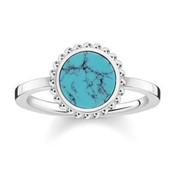 Mine 8 Turquoise Silver Ring