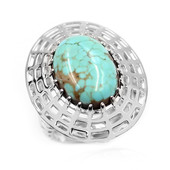 Mine 8 Turquoise Silver Ring (Anne Bever)