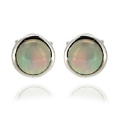 Welo Opal Silver Earrings