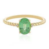 9K Green Kyanite Gold Ring
