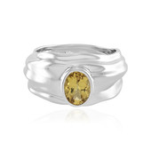 Yellow Beryl Silver Ring (de Melo)