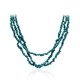 Turquoise Silver Necklace (Anne Bever)