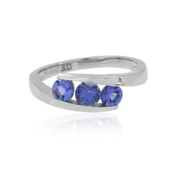 Details about   AAA TANZANITE 9.38 Cts RING Silver Plated Size 6.75 New With Tag 