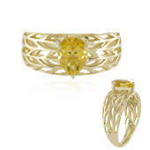 9K Golden Beryl Gold Ring (Ornaments by de Melo)