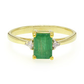 Bahia Emerald Silver Ring (Cavill)
