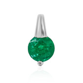 Colombian Emerald Platinium Pendant
