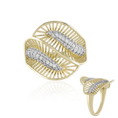 9K Zircon Gold Ring (Ornaments by de Melo)