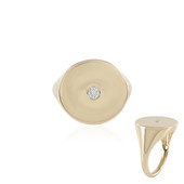 9K I2 (H) Diamond Gold Ring (de Melo)