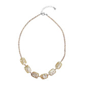 Keshi pearl Silver Necklace (TPC)